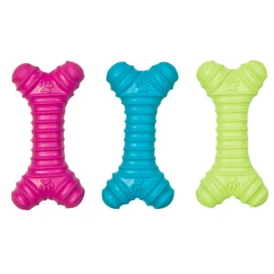 Flamingo Sesli Kauçuk Kemik Oyuncağı 15,5x7x3cm - 2