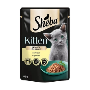 Sheba Kitten Tavuklu Yavru Kedi Maması 85 Gr