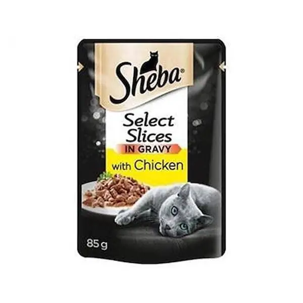 Sheba Tavuk Etli Kedi Yaş Maması 85 gr - 1