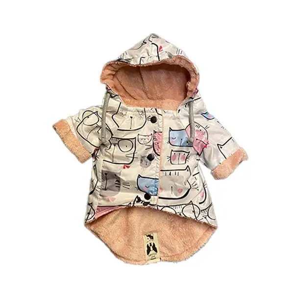 Shyco Pet Sweety Cat Yağmurluk Pembe X-Large - 1