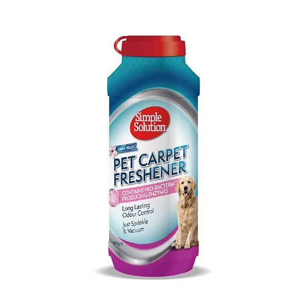 Simple Solution Kedi ve Köpek Koku Giderici Halı Pudrası Bahar Kokulu 500 gr - 1