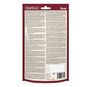 SmartBones Tavuklu Medium Köpek Ödül Kemiği 128 g (2'li Paket) - 2