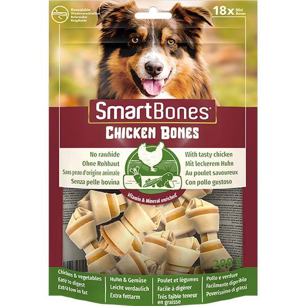 SmartBones Tavuklu Çigneme Kemikleri 18 Mini 288 Gr - 1