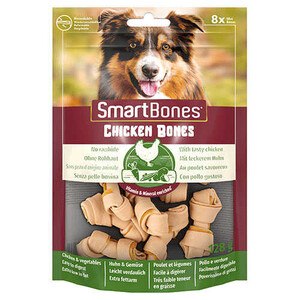 SmartBones Tavuklu Çigneme Kemikleri 8 Mini 128 gr