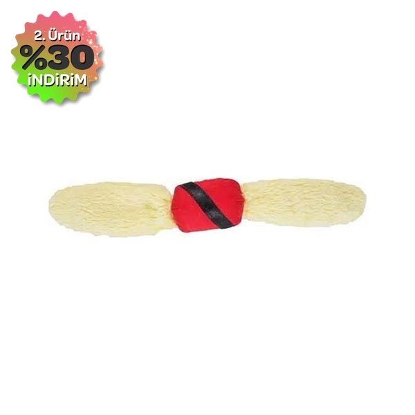 Flamingo Soccer Tüylü Kedi Oyuncağı Siyah Sarı - 2