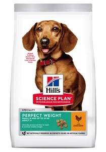 Hill's Science Plan İdeal Kilo için Tavuklu Küçük ve Mini Irk Yetişkin Köpek Maması 1.5 kg