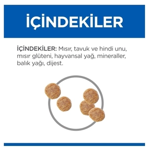 Hill's Science Plan Urinary İdrar Yolu Destekleyici Tavuklu Yetişkin Kedi Maması 1.5 kg - 7
