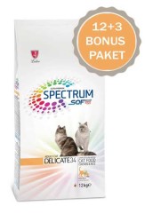 Spectrum Delicate İştah Arttırıcı Kedi Maması 12 KG + 3 KG HEDİYELİ