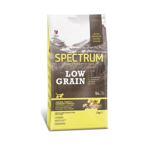 SPECTRUM DÜŞÜK TAHILLI TAVUK & HİNDİ YAVRU KEDİ 2 KG - 1