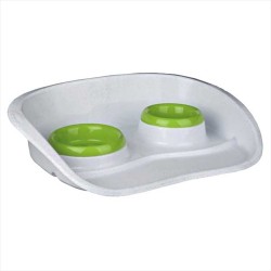 StefanPlast 2'li Yeşil Mama Kabı