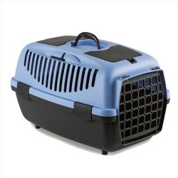 Stefanplast Gulliver 2 Kedi Ve Köpek Taşima Çantasi Mavi / Siyah