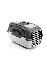 Stefanplast Gulliver 2 Köpek Taşıma Çantası Gri-Siyah