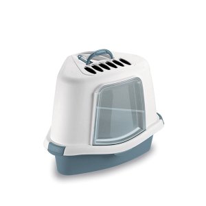 Stefanplast Sprınt Corner Plus Mavi/beyaz Kedi Tuvaleti 40x56x40cm