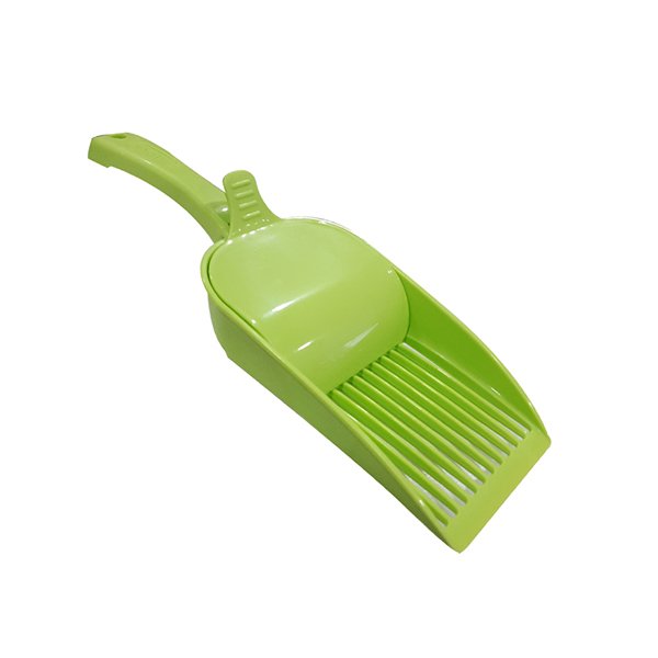 Strong Hazneli Kedi Kumu Toplama Küreği Yeşil 35 cm - 1