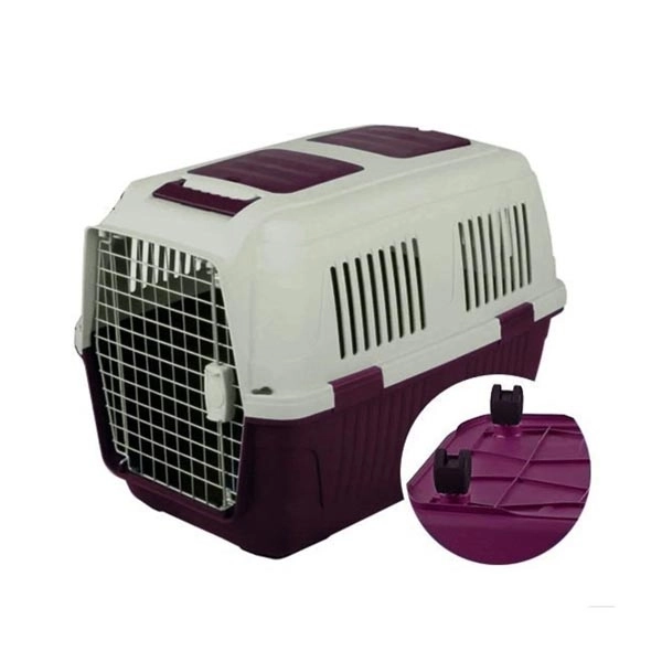 Strong Köpek Taşıma Tekerlekli 71x53x52 Bordo - 1