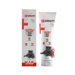 Supravet Anti Hairball Kısırlaştırılmış Kediler için Malt Macun 100 gr
