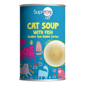 Supreme Cat Balıklı Kedi Ödül Çorbası 135 ml - Lezzetli ve Besleyici