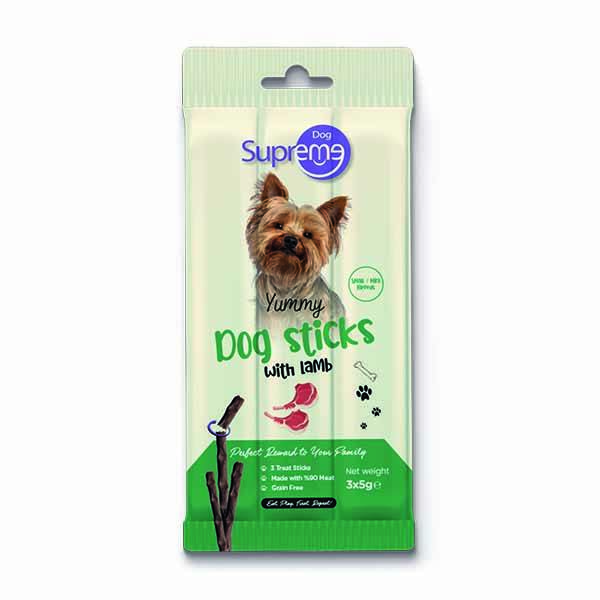 Supreme Kuzu Etli Köpek Ödül Çubuğu 3x5 gr - 1