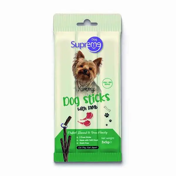 Supreme Kuzu Etli Köpek Ödül Çubuğu 3x5 gr - 1