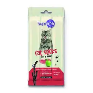 Supreme Sığır Etli ve Elmalı Kedi Ödül Çubuğu 3x5 gr
