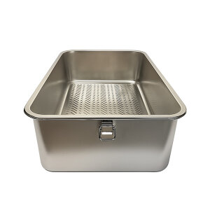 Tigres CleanSteel Premium Hijyen Seti – Paslanmaz Çelik Kedi Tuvaleti +  Zaman Ayarlı Otomatik İkili Mama Kabı + 2L Su Pınarı - 13