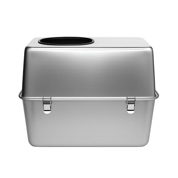 Tigres CleanSteel Premium Hijyen Seti – Paslanmaz Çelik Kedi Tuvaleti +  Zaman Ayarlı Otomatik İkili Mama Kabı + 2L Su Pınarı - 15