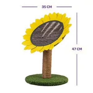 Tigres Lucky Ayçiçeği Şeklinde Kedi Tırmalaması Gri - 3