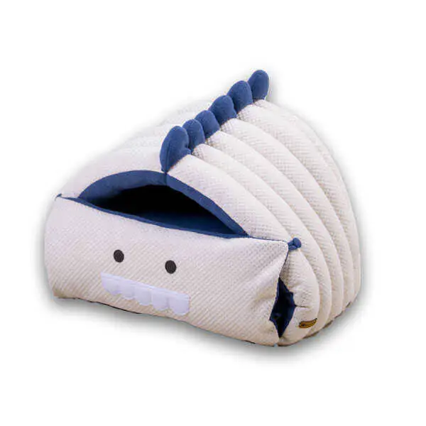 Tigres Puffy Dinozor Şeklinde Kedi ve Köpek Yatağı - 1