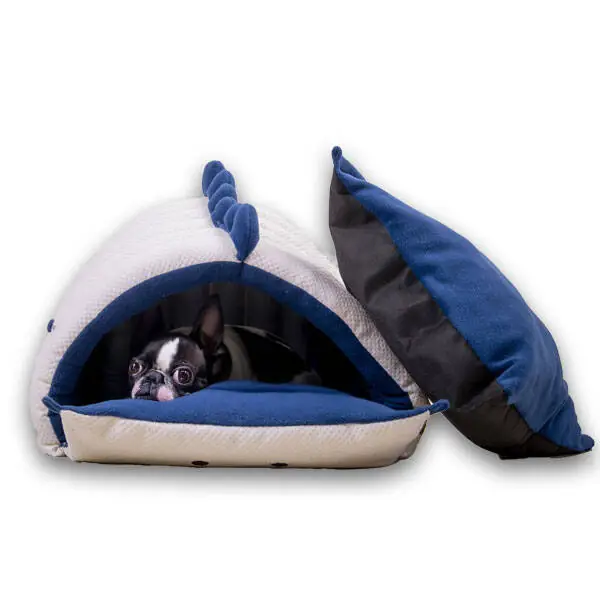 Tigres Puffy Dinozor Şeklinde Kedi ve Köpek Yatağı - 8