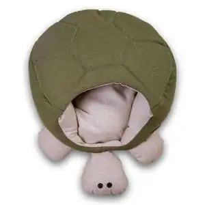 Tigres Puffy Kaplumbağa Şeklinde Kedi ve Köpek Yatağı - 3