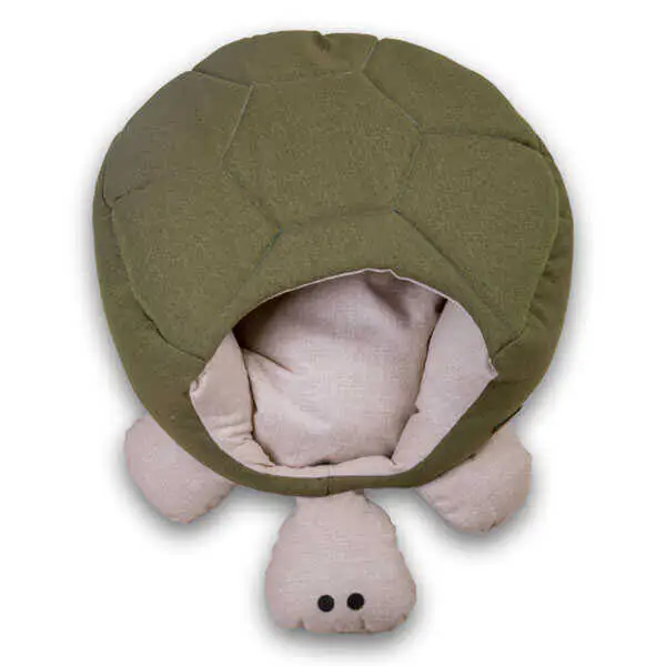 Tigres Puffy Kaplumbağa Şeklinde Kedi ve Köpek Yatağı - 3