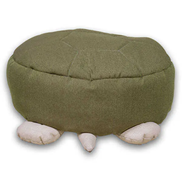 Tigres Puffy Kaplumbağa Şeklinde Kedi ve Köpek Yatağı - 6