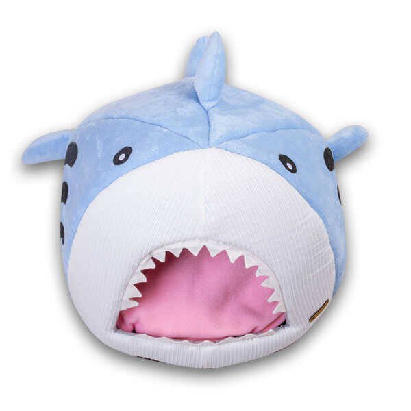 Tigres Puffy Köpek Balığı Şeklinde Kedi ve Köpek Yatağı - 3