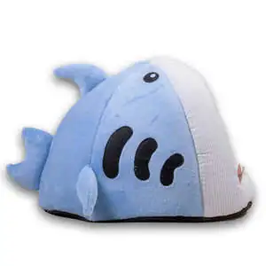 Tigres Puffy Köpek Balığı Şeklinde Kedi ve Köpek Yatağı - 5