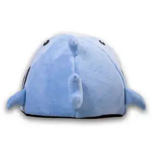 Tigres Puffy Köpek Balığı Şeklinde Kedi ve Köpek Yatağı - 6