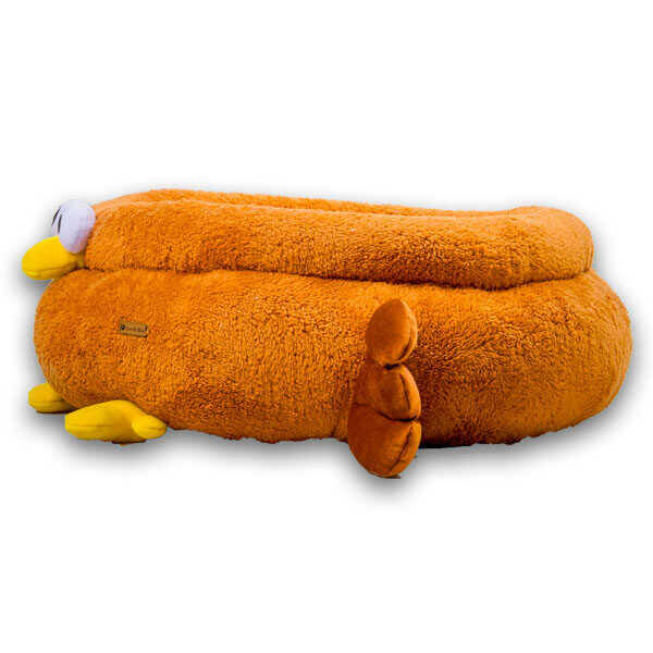 Tigres Puffy Tavuk Şeklinde Kedi ve Köpek Yatağı - 5