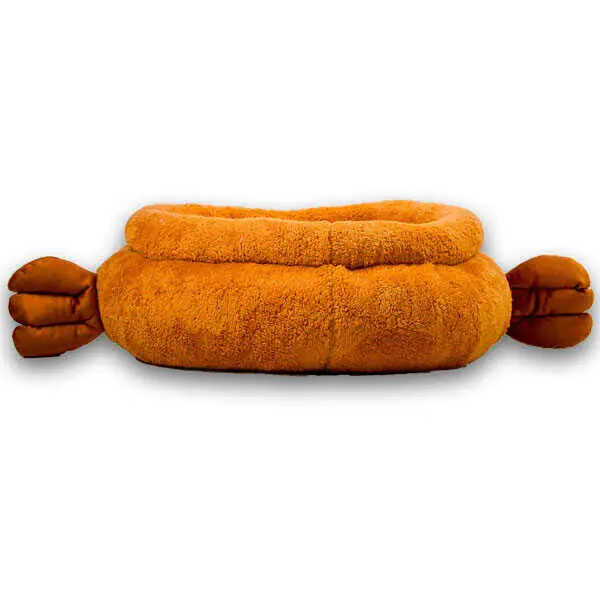 Tigres Puffy Tavuk Şeklinde Kedi ve Köpek Yatağı - 6