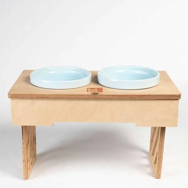 Tigres Stuff Ayarlanabilir 2li Mama Kabı - 1