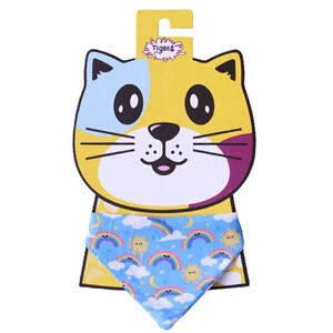 Tigres Team Gökkuşağı Desenli Fular Kedi Tasması