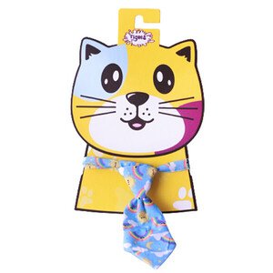 Tigres Team Gökkuşağı Desenli Kravat Kedi Tasması