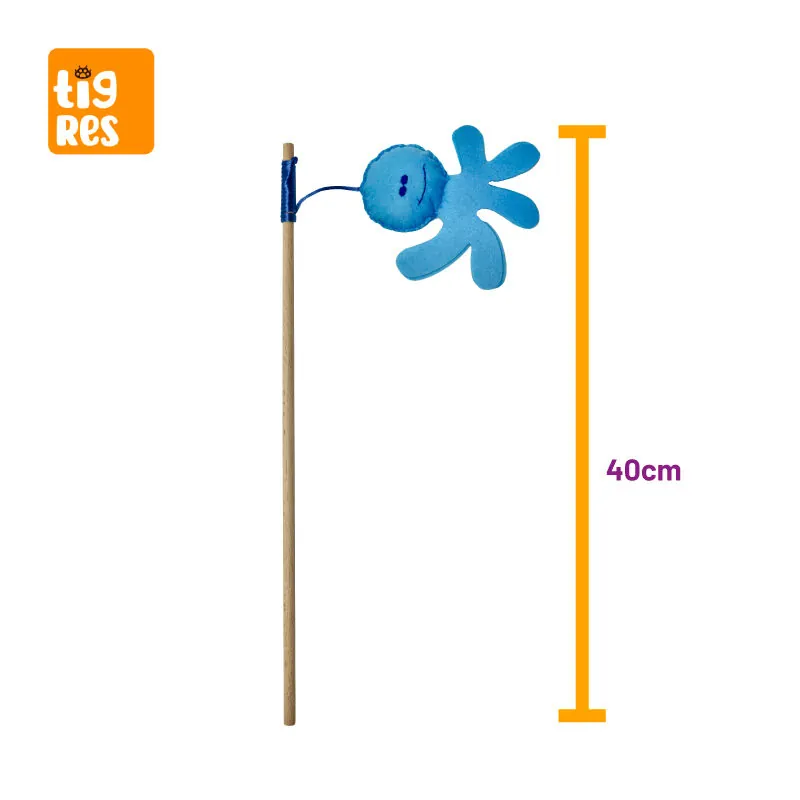 Tigres Venator Catnipli Ahtapot Şeklinde Kedi Oltası - 2