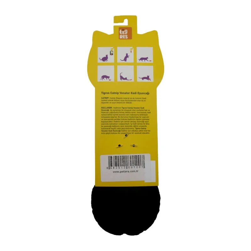 Tigres Venator Catnipli Avokado Şeklinde Kedi Oyuncağı - 3