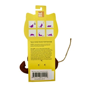 Tigres Venator Catnipli Fil Şeklinde Kedi Oyuncağı - 3