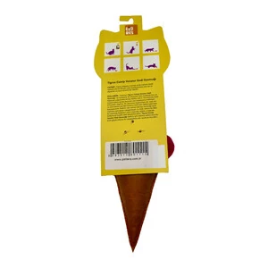 Tigres Venator Catnipli Fuşya Dondurma Şeklinde Kedi Oyuncağı - 3