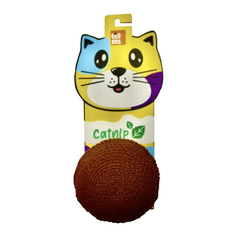 Tigres Venator Catnipli Kahve Bonibon Kedi Oyuncağı - 2