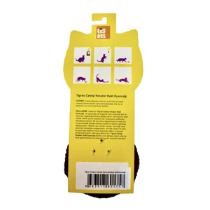 Tigres Venator Catnipli Kahve Bonibon Kedi Oyuncağı - 3