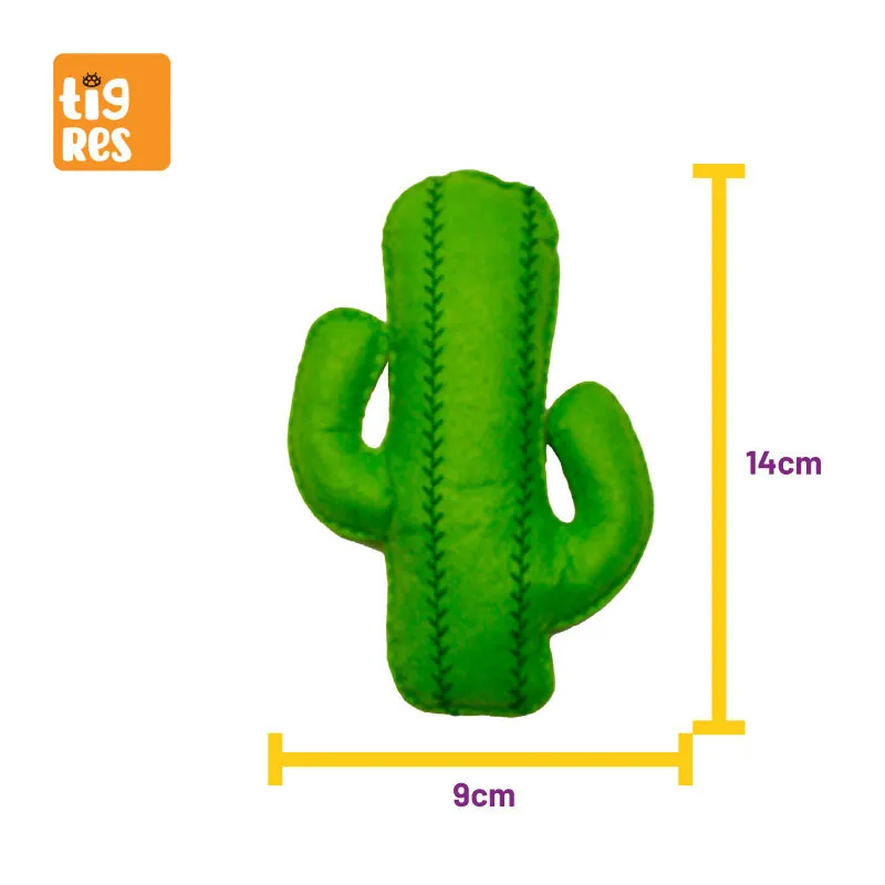 Tigres Venator Catnipli Kaktüs Şeklinde Kedi Oyuncağı - 4
