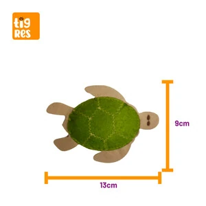 Tigres Venator Catnipli Kaplumbağa Şeklinde Kedi Oyuncağı - 4