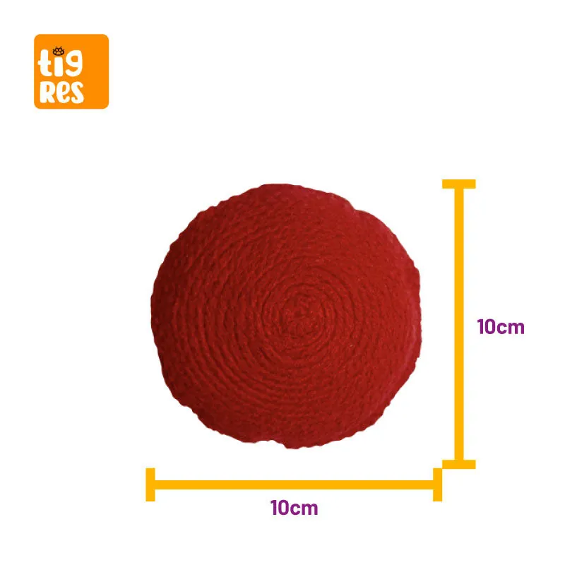 Tigres Venator Catnipli Kırmızı Bonibon Kedi Oyuncağı - 4