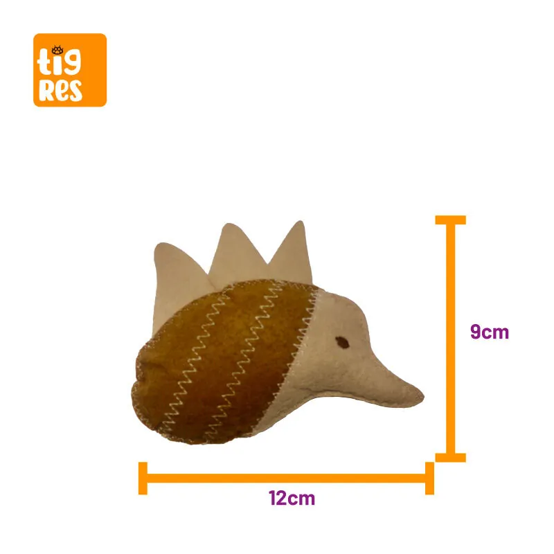 Tigres Venator Catnipli Kirpi Şeklinde Kedi Oyuncağı - 4